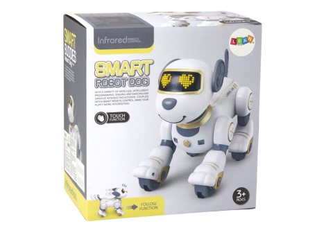 Robot interactiv Caine cu telecomanda, dans si comenzi, auriu, 3 ani+ [3]