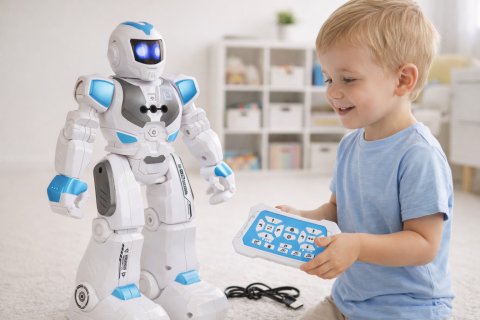 Roboti R/C - Robot Multifunctional MINIMAL 02 Interactiv cu Telecomanda