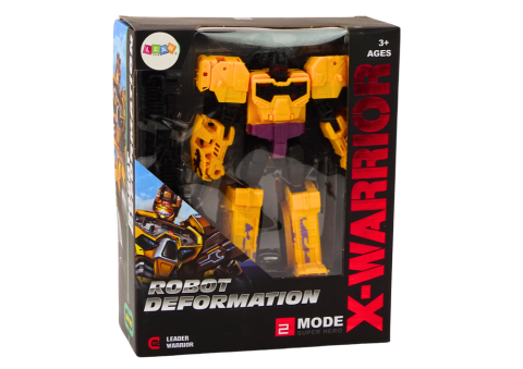 Robot Tanc cu Arma 2in1 Transformare X-Warrior Yellow [3]