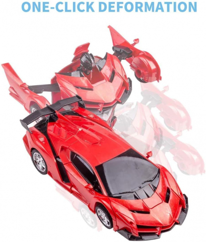 Masinuta robot 2in1 cu led si telecomanda [3]