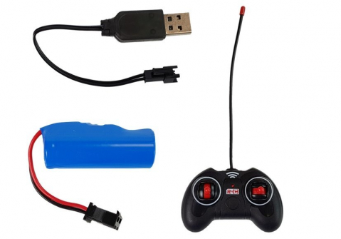 camion-telecomanda-negru-remorca-efecte-luminoase-Bebelul [4]