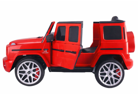 Mașinuță Electrică Mercedes G63 S306-1, Baterie 12V, Roșu [6]