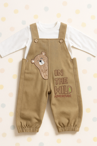 Salopeta cu bluzita pentru Bebelusi Ursulet – Koala [1]