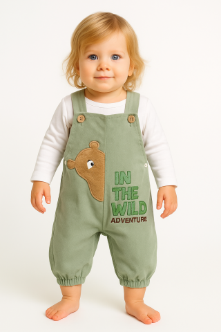 Salopete baieti - Salopeta cu bluzita pentru Bebelusi Ursulet – Koala