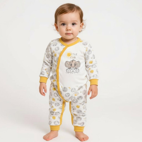 Salopetă Disney The Lion King – 100% Bumbac, Imprimeu Leu [6]