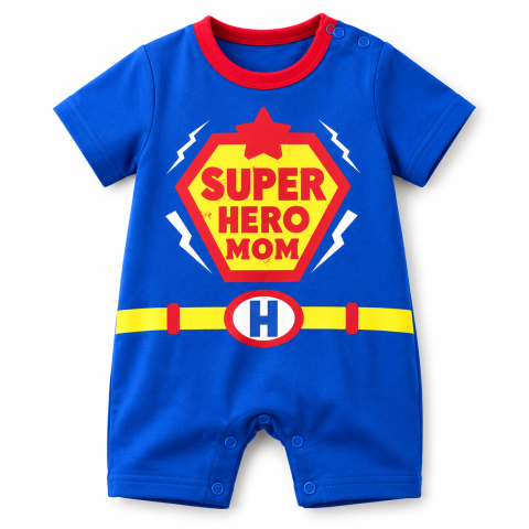Imbracaminte - Salopeta pentru baietei - Super Hero