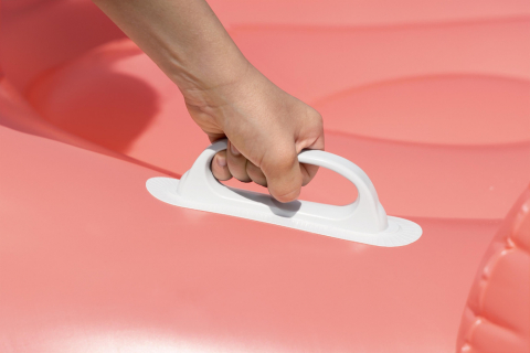 Saltea gonflabila copii flamingo ROZ 138x107 cm Bestway 41525 [6]