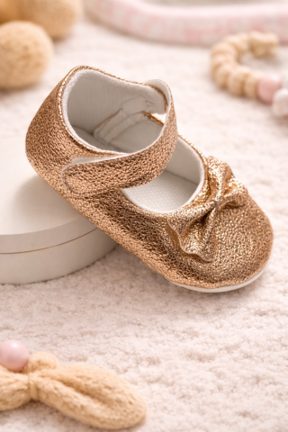 Sandale fetite BEBLUX auriu glitter funda [2]