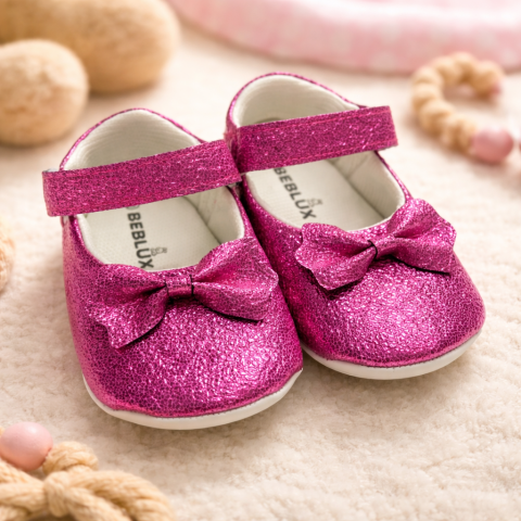 Sandale fetite BEBLUX roz glitter funda [1]