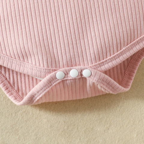 Sarafan cu body ROZ pudra - Little flowers [1]