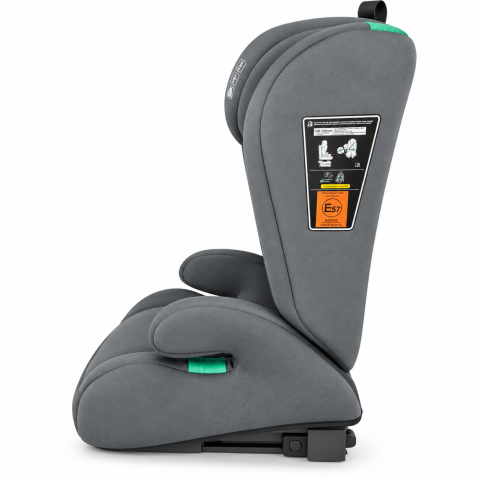 Scaun auto i-Size MDK OG303B, 100-150 cm, ISOFIX, tetiera reglabila, centura auto 3 puncte, R129/04, Gri [1]