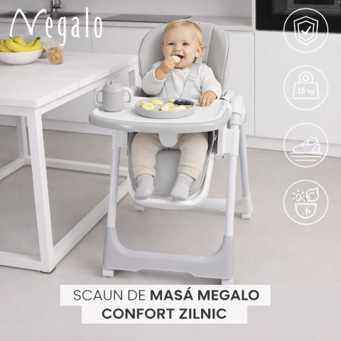 SCAUN DE MASA MEGALO GRI [1]