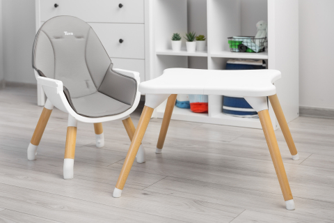 Scaun înalt transformabil copii Caretero Tuva 2 în 1 - Bebelul [2]