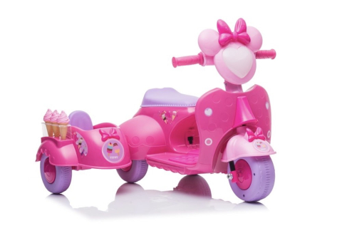 Tricicletă Electrică Scooter Ice Cream Shop JT5258 Pink [15]