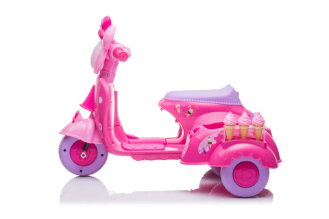 Tricicletă Electrică Scooter Ice Cream Shop JT5258 Pink [4]