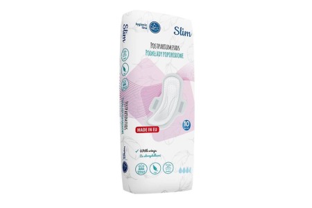 Igiena si ingrijire - Set 10 tampoane postnatale Akuku Slim