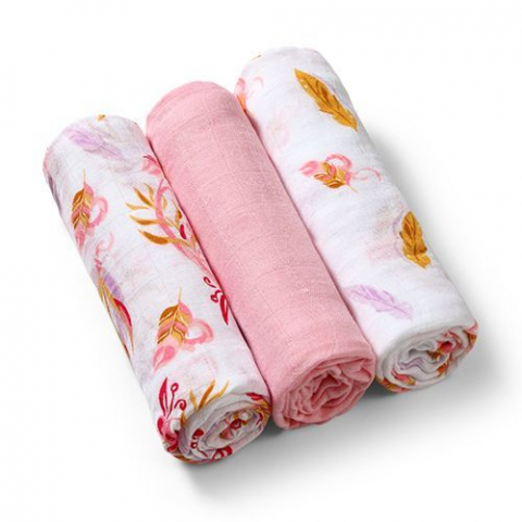 Igiena si ingrijire - Set 3 scutece din bumbac si bambus Baby Ono