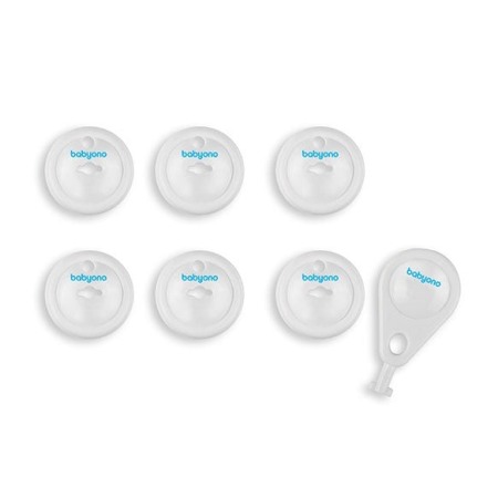 Camera Bebelusului - Set 6 protectii pentru priza cu cheita Baby Ono