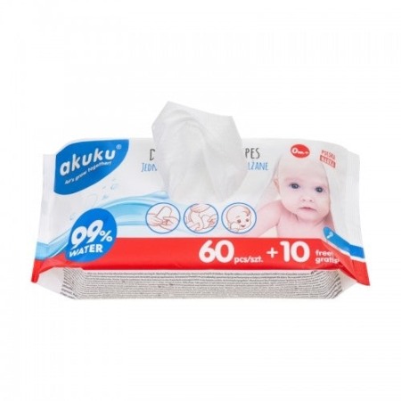 Igiena si ingrijire - Set 70 Servetele Umede 99% apa