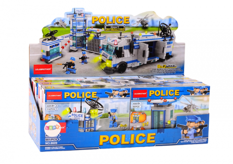set-constructie-politie-barca-elicopter-avion-alb-albastru-Bebelul [3]