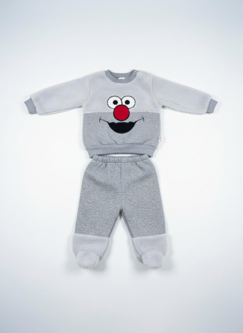 Set bluzita si pantaloni Gules - Gri [2]