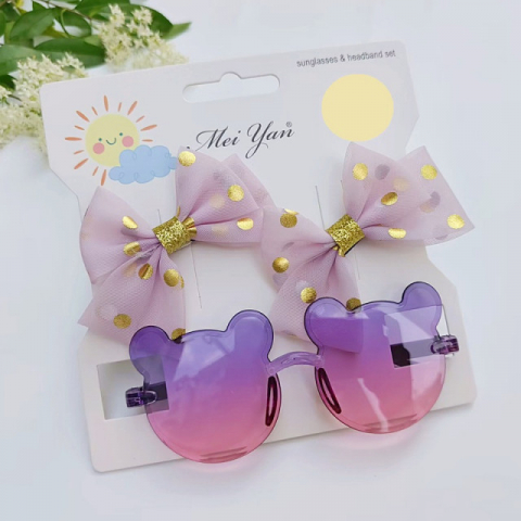 Imbracaminte, incaltaminte - Set clame si ochelari de soare - Mouse 2