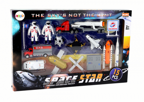 Set jucarii spatiale cosmonauti naveta si vehicule [4]