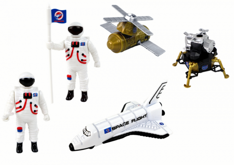 Set jucarii spatiale cosmonauti naveta si vehicule [1]