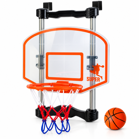 Jocuri sportive - set-cos-baschet-usa-minge-pompa-inclusa-Bebelul