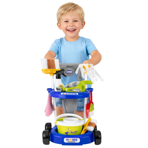 Set curatenie copii carucior aspirator interactiv accesorii [2]