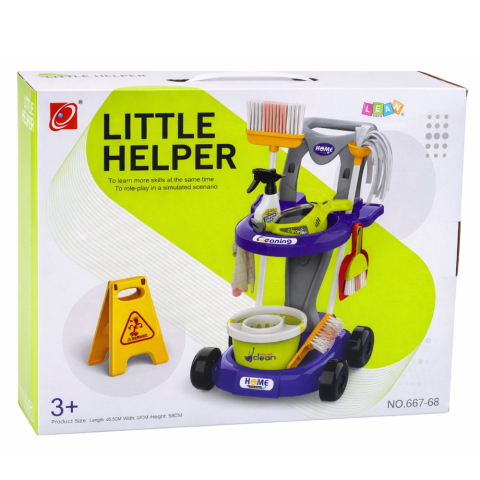 Set curatenie copii carucior aspirator interactiv accesorii [4]