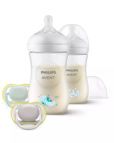 Biberoane - Set de biberoane deco Philips Avent Natural Response, SCD837/11