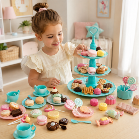 set-cofetarie-figurine-prajituri-stand-50-piese-Bebelul [1]