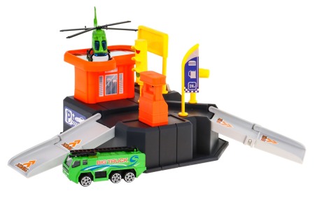 Set de joaca cu parcare, 22 piese, MULTICOLOR [1]