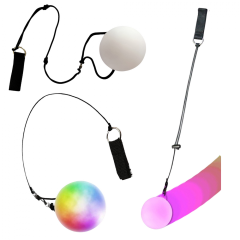 Lichidare de stoc - minge-led-jonglerie-snur-silicon-multicolor-Bebelul