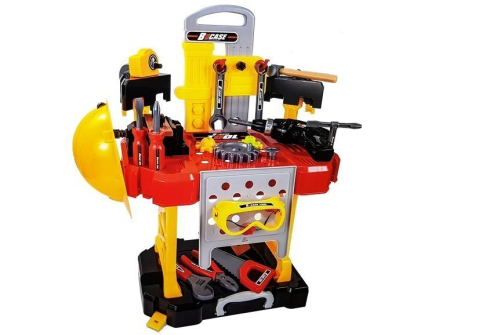 Set DIY atelier valiza 3in1 cu baterii 85 elemente 56cm [2]