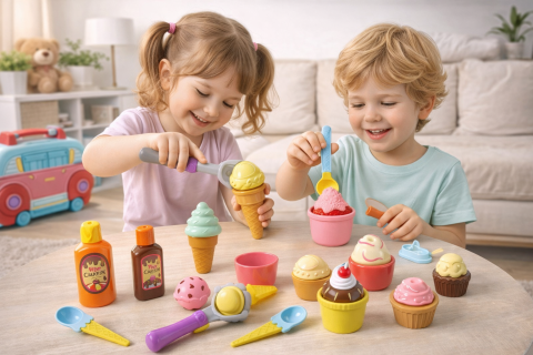 Set dulciuri inghetata briose sosuri linguri [3]