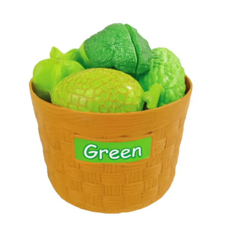 Set Educativ Sortare Fructe si Legume pentru Taiat 34 piese [1]