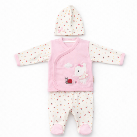 Set fetite Baby Im roz 5 piese 0-3 luni [2]