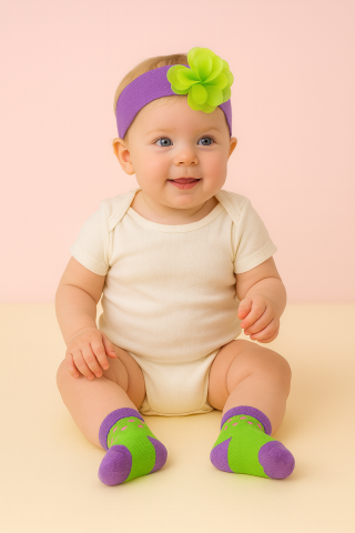 Imbracaminte - Set Șosete cu Bentiță Asortată