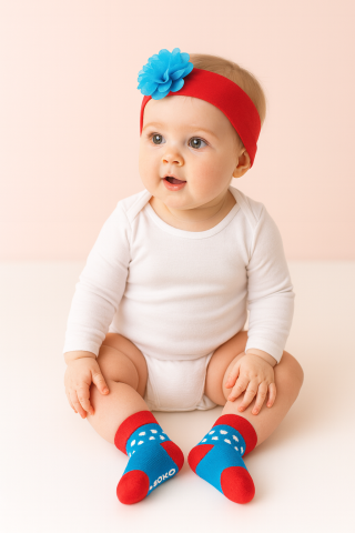 Imbracaminte - Set Șosete cu Bentiță Asortată