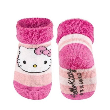 Ofertele momentului - Șosete Bebeluși Hello Kitty cu ABS – Colorate și Antiderapante