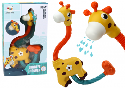 Jucarii Copii - jucarie-dus-girafa-galbena-baie-Bebelul