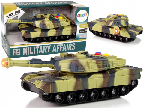 Jucarii Copii - tanc jucarie copii maro camuflaj lumini sunete 1-32 Bebelul