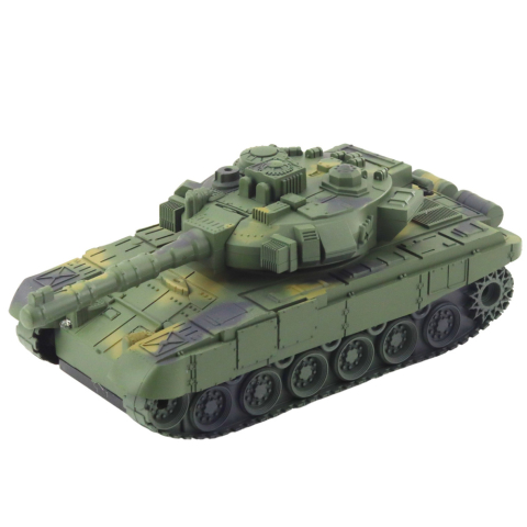 Tanc militar T90 telecomandat RC cu lumini si sunete verde 1:18 [2]