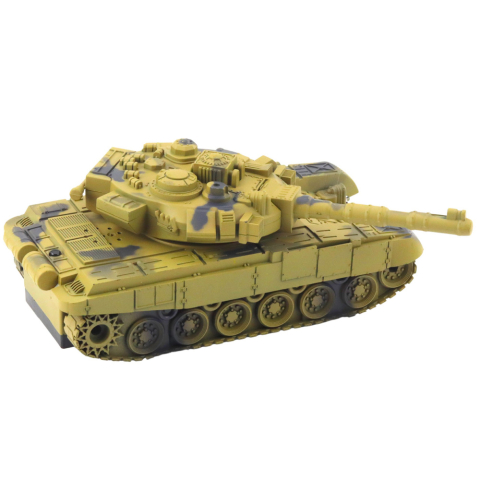 Tanc militar T90 telecomandat RC cu lumini si sunete verde 1:18 [3]