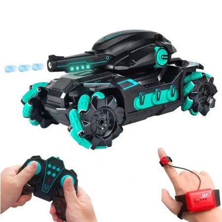Vehicule si jucarii R/C - Tanc RC control gesturi 14+ cu bile apă – jucărie avansată Bebelul