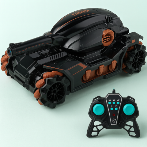 Tanc RC Tank Fight – Water Bomb, 360° si Control Gesturi [1]