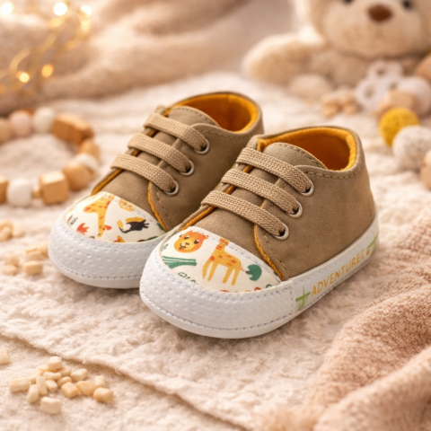 Tenisi - Tenisi maro bebe imprimeu animale - Pattini