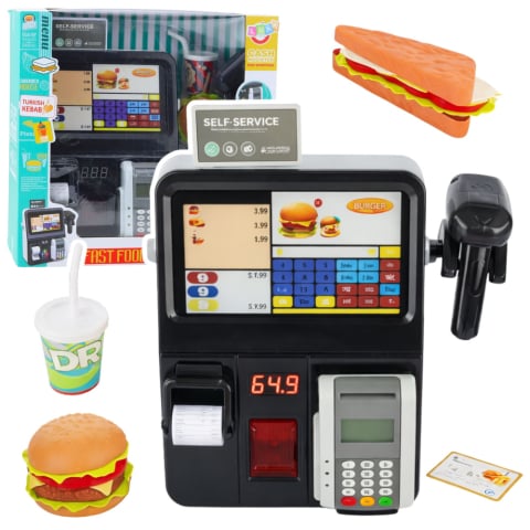 Supermarket - Terminal casa de marcat self-service scanner lumini sunete